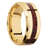 10K Yellow Gold + Polish , Polish Finish