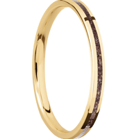 10K Yellow Gold + Polish Finish