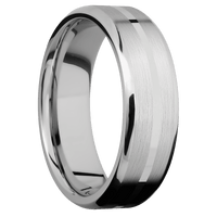 Palladium Silver + Satin , Polish Finish