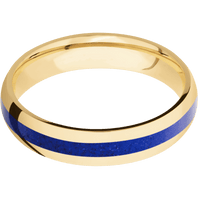 10K Yellow Gold + Polish Finish