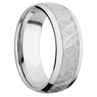 14K White Gold + Polish Finish