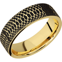 10K Yellow Gold + Polish Finish