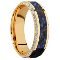 14K Yellow Gold + Polish , Polish Finish