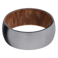 Tantalum + Satin Finish + Leopard Wood