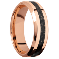 14K Rose Gold + Polish , Polish Finish