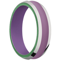 Titanium + Polish Finish + Wild Purple