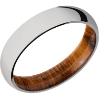 Titanium + Polish Finish + Desert Iron Wood