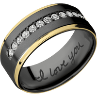 Zirconium + Bead , Polish Finish