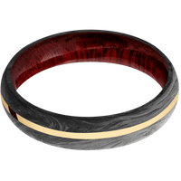 Forged Carbon Fiber + None Finish + Blood Wood