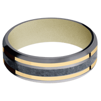 Tantalum + Satin , Satin Finish + Bright Nickel