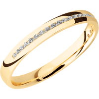 10K Yellow Gold + Polish Finish