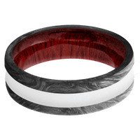 Forged Carbon Fiber + None Finish + Blood Wood