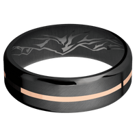Zirconium + Anglesatin , Polish Finish