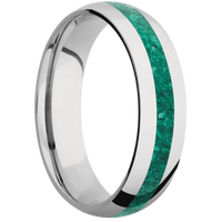 14K White Gold + Polish Finish