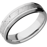 14K White Gold + Polish , Satin Finish