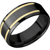 Zirconium + Satin , Polish Finish