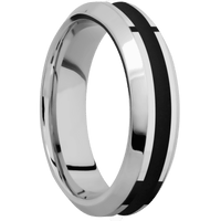 14K White Gold + Polish , Polish Finish