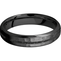 Zirconium + Hammer , Polish Finish
