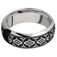 18K White Gold + Polish , Polish Finish
