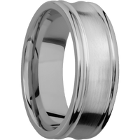 Titanium + Satin , Polish Finish