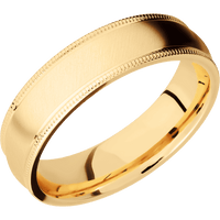 10K Yellow Gold + Anglesatin Finish