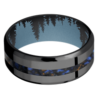 Zirconium + Polish , Polish Finish + Polar Blue