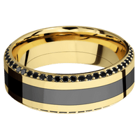 10K Yellow Gold + Polish , Polish Finish