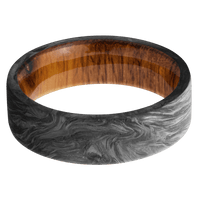 Forged Carbon Fiber + None Finish + Desert Iron Wood