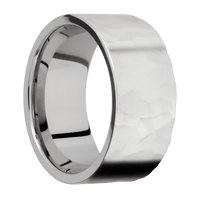 18K White Gold + Rockpolish Finish