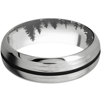 Titanium + Treebarkh , Polish Finish