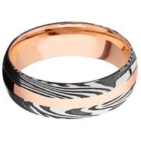 Sunset + Acid Finish + 14K Rose Gold