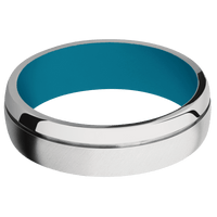 Cobalt Chrome + Anglesatin , Polish Finish + Sea Blue