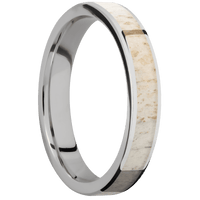 10K White Gold + Polish Finish