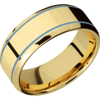 10K Yellow Gold + Polish , Polish Finish