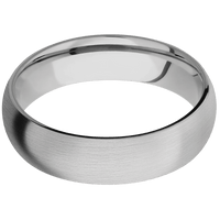 18K White Gold + Satin Finish + Titanium