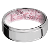 Titanium + Polish , Polish Finish + King's Pink