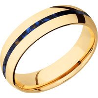 10K Yellow Gold + Polish Finish