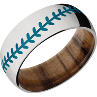 Titanium + Polish Finish + Teak