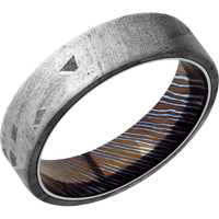 Meteorite + None Finish + Titanium Damascus