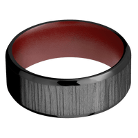 Zirconium + Treebark1 , Polish Finish + Crimson