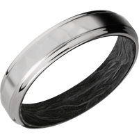 Titanium + Rockpolish , Polish Finish + Forged Carbon Fiber