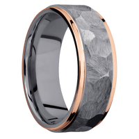 Tantalum + Rock , Bead Finish