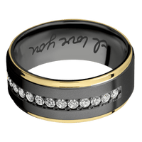 Zirconium + Bead , Polish Finish