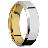 Cobalt Chrome + Polish , Polish Finish + 10K Yellow Gold