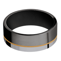 Tantalum + Polish Finish + Black