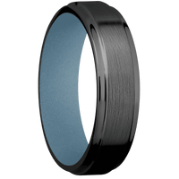 Zirconium + Satin , Polish Finish + Polar Blue