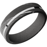 Damascus + Acid Finish + Gun Metal Grey
