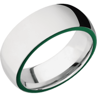 10K White Gold + Polish Finish