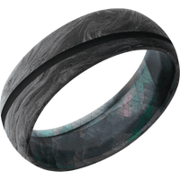 Forged Carbon Fiber + None Finish + Black Mother of Pearl