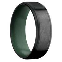 Zirconium + Satin , Satin Finish + Eastern Green